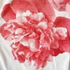 Flower design detail on J.Crew flower tee