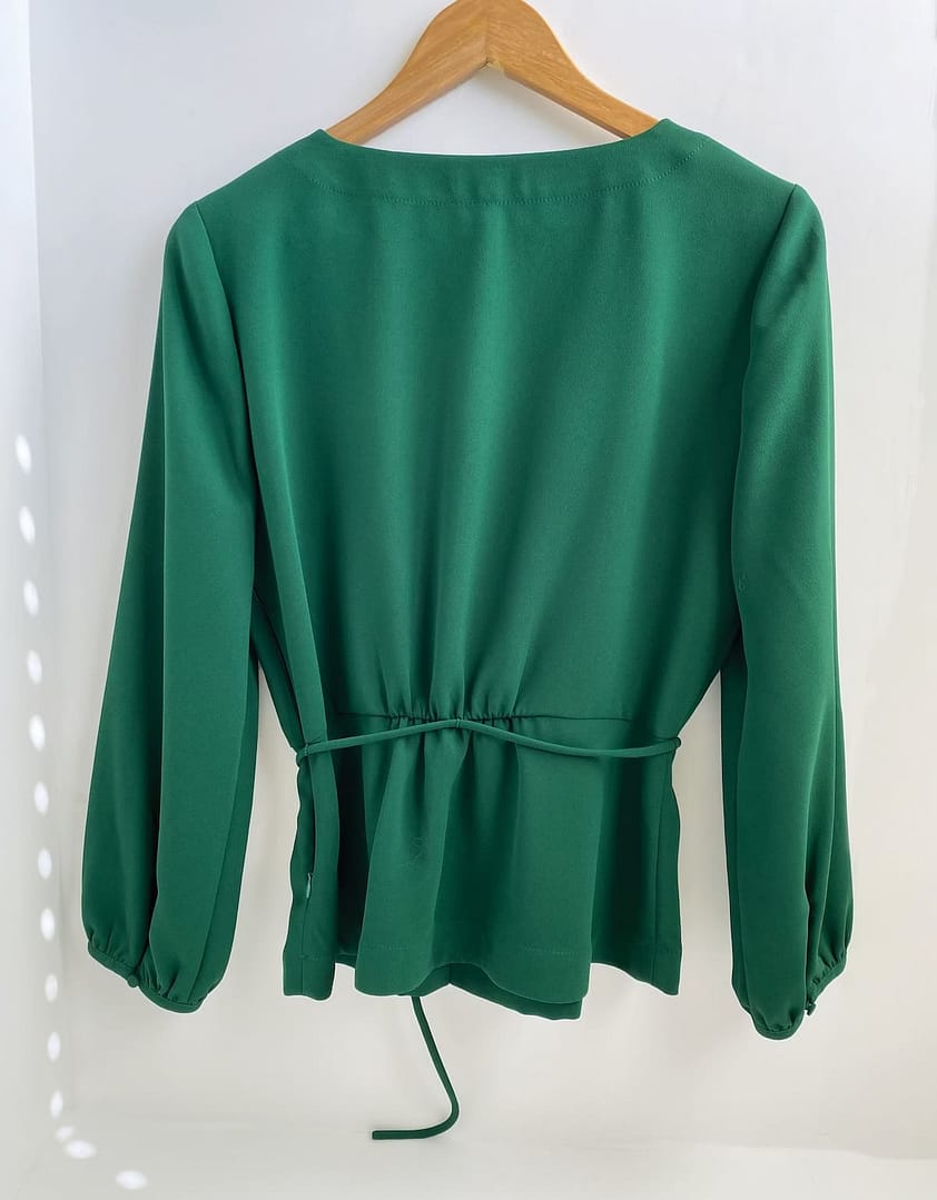 J.Crew Faux Wrap Blouse - Image 5